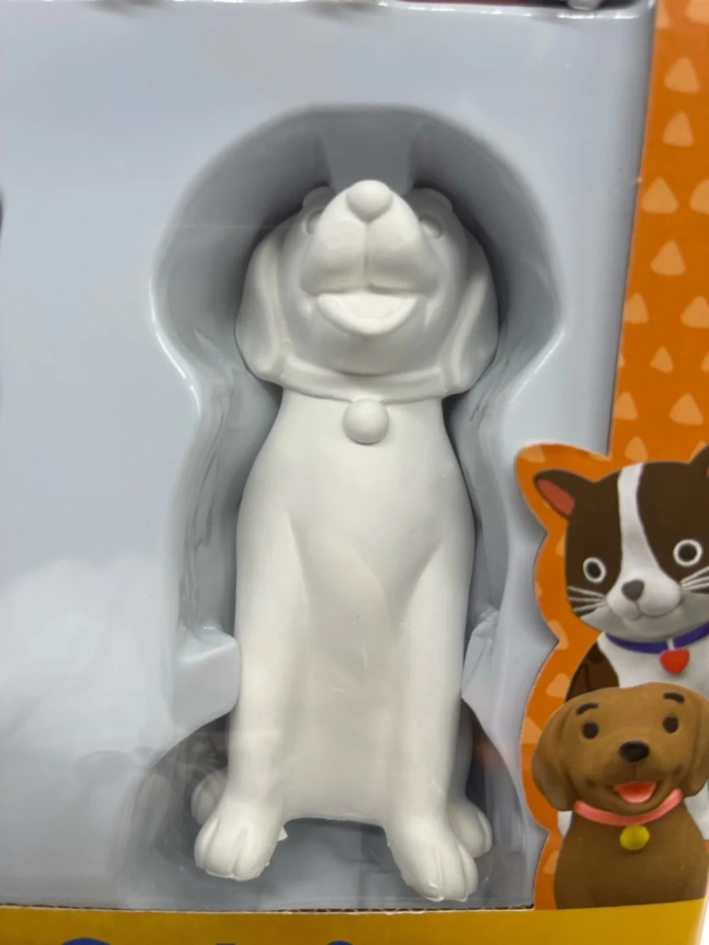 Highlights Paint Your Own Cat & Dog Plaster Figurines - White